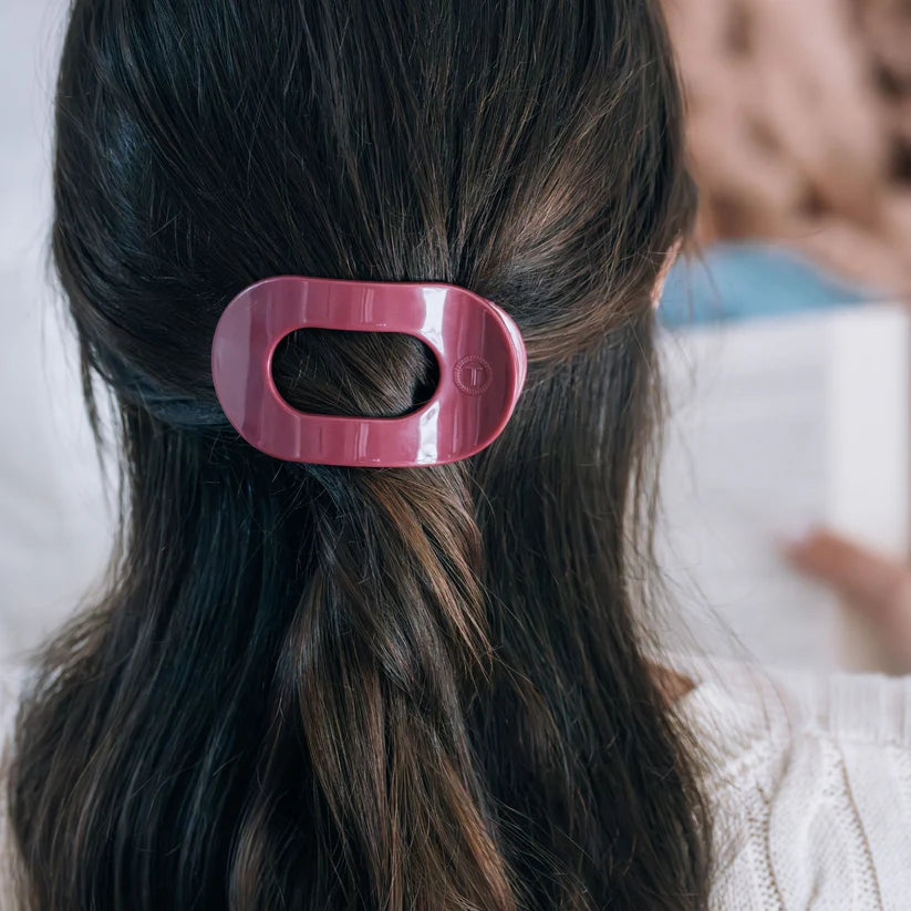 Wild Side Flat Round Hair Clip