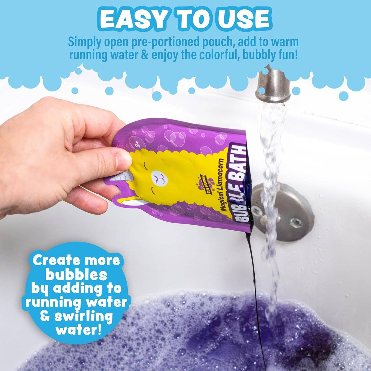 Tub Works® Magical Kids Bubble Bath - Options Available