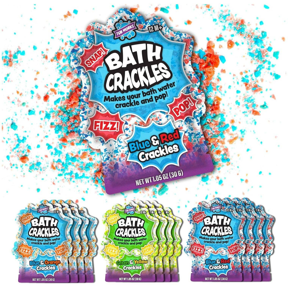 Tub Works® Bath Crackles Bath Toy - Options Available