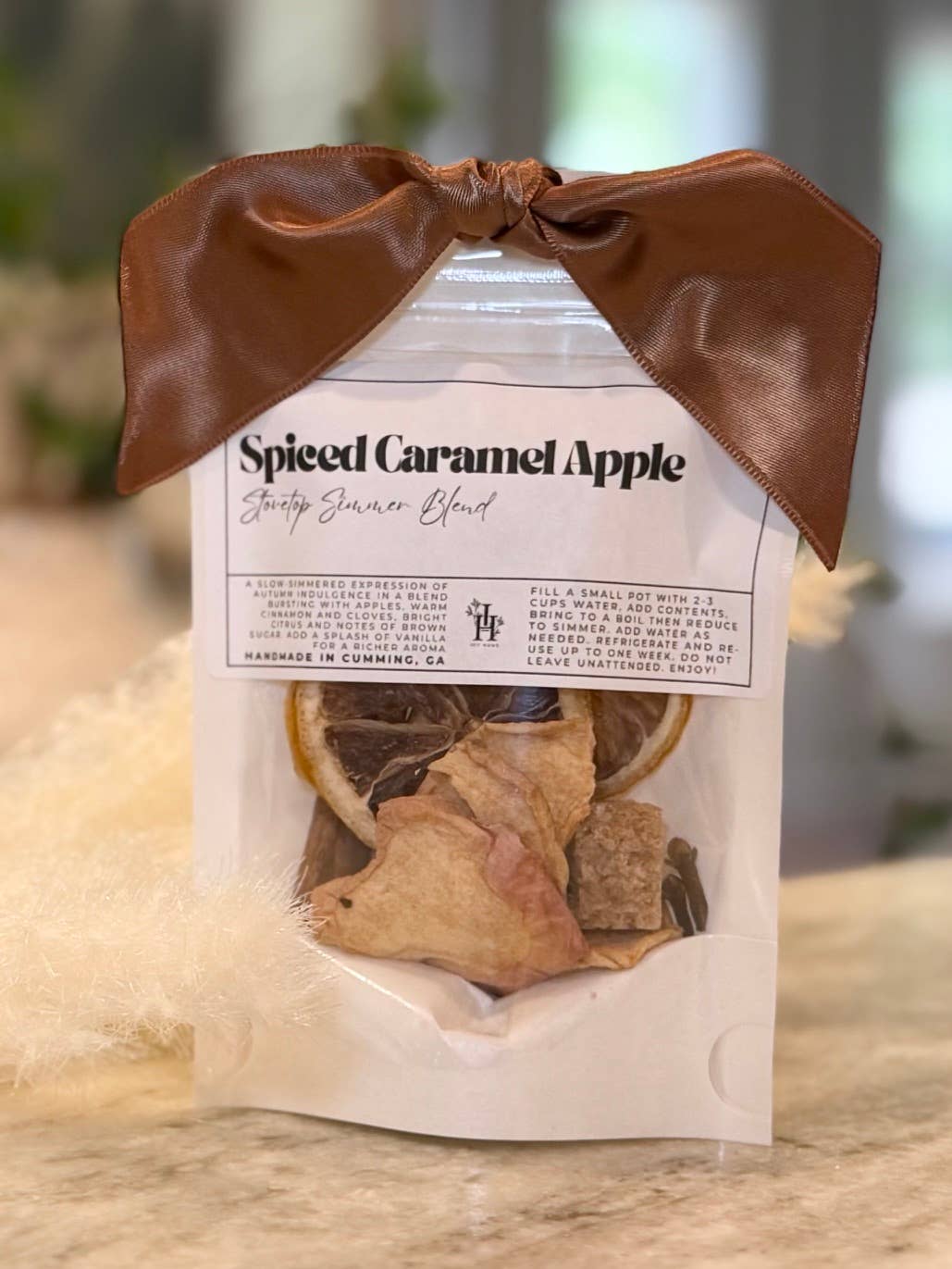 Spiced Caramel Apple Stovetop Simmer Blend Potpourri | Small