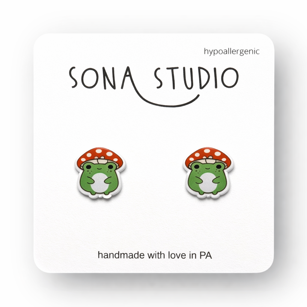 Toadlly Cute Earrings
