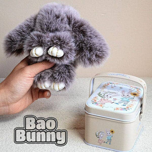 Bao Bunny Furry Kawaii Plush Keychain Mystery Tin