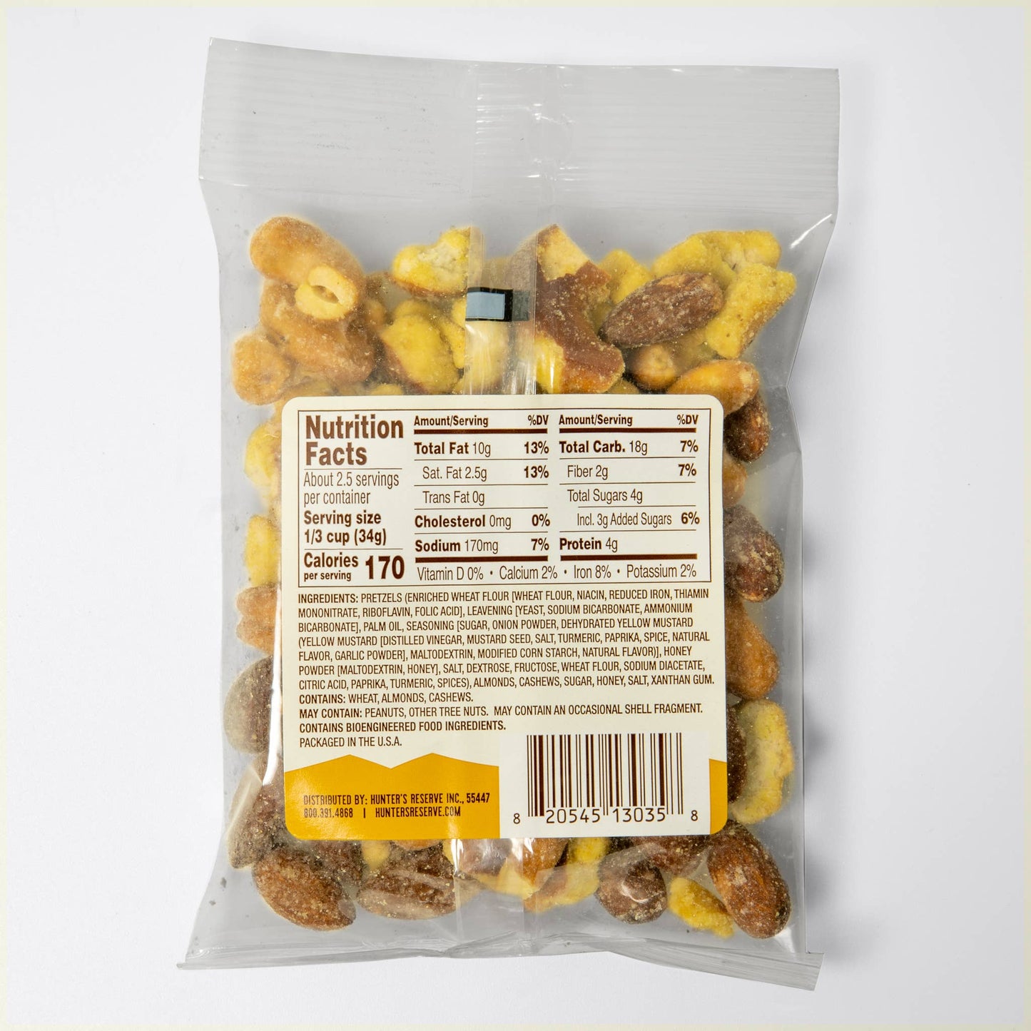 Honey Mustard Mountain Mix Snack - 3.5oz