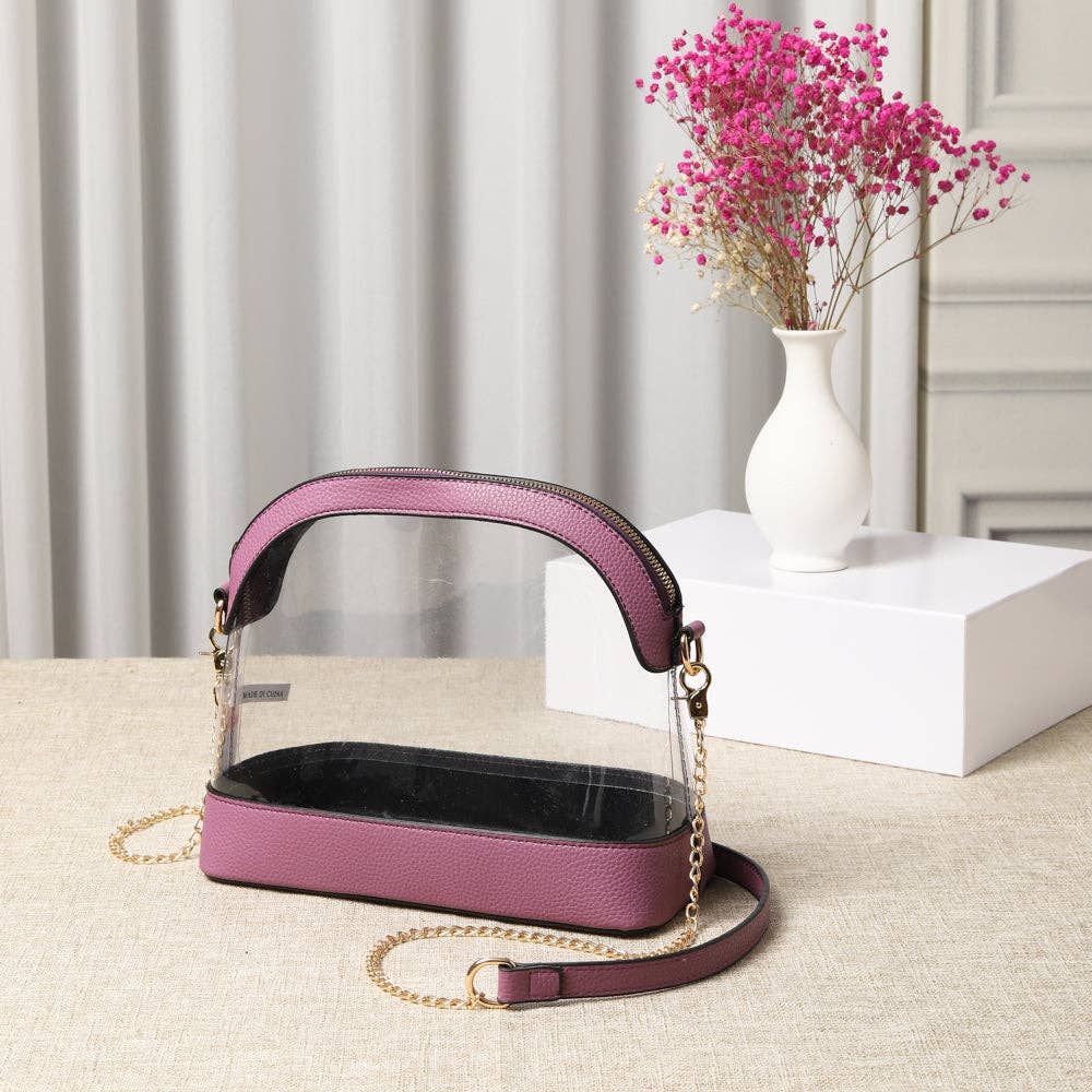 Sienna Dome Clear Handbag