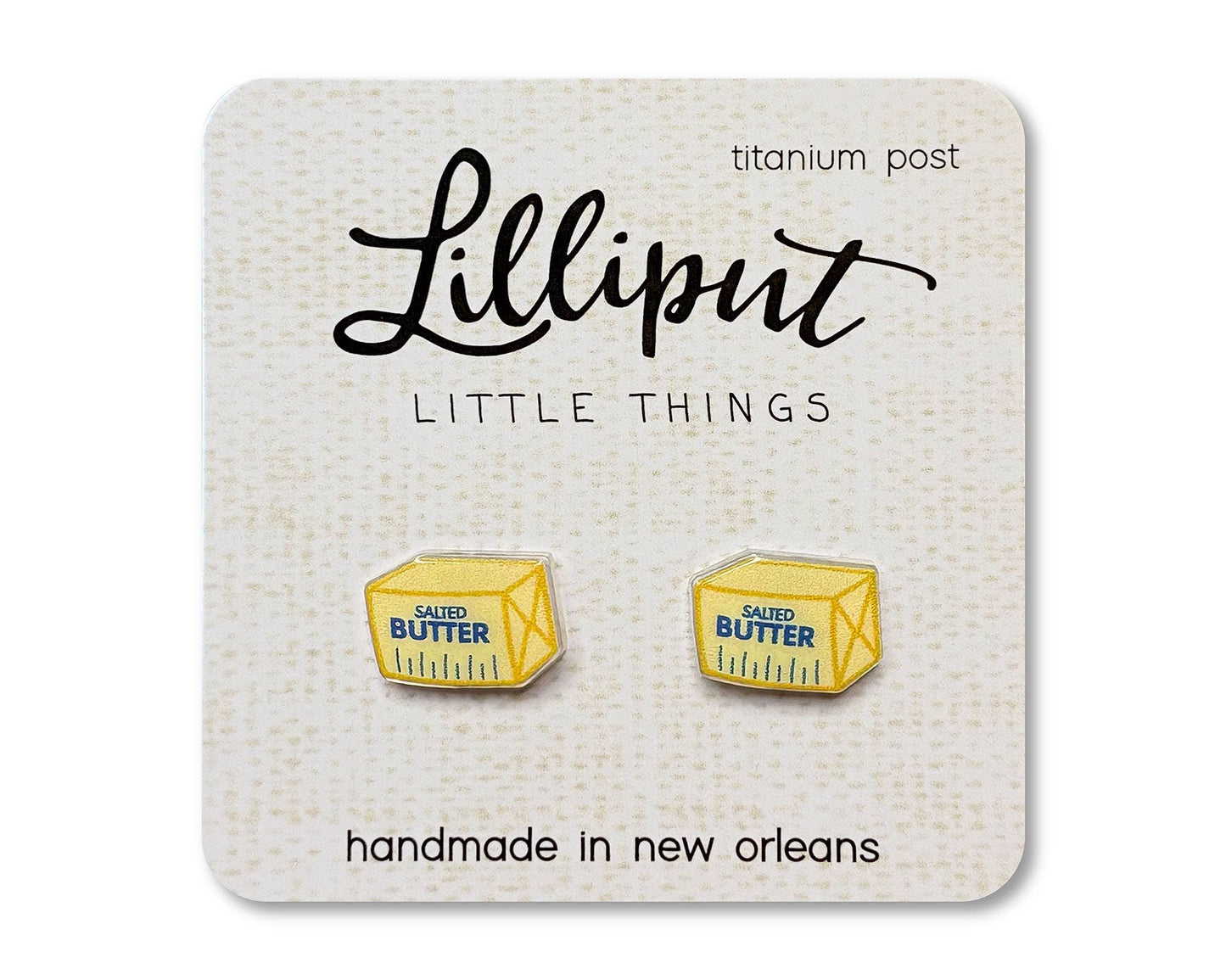 Lilliput Butter Earrings