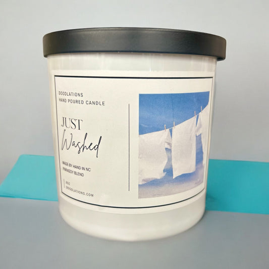 Just Washed Candle