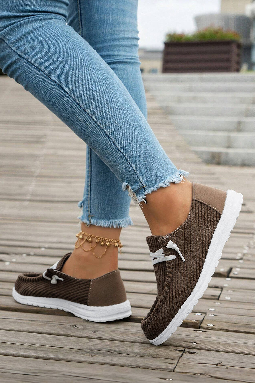 Coffee Casual Shoes