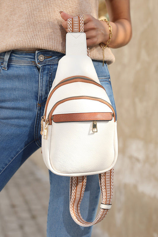 White Sling Bag