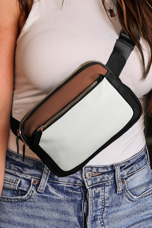 Color Block Crossbody Bag