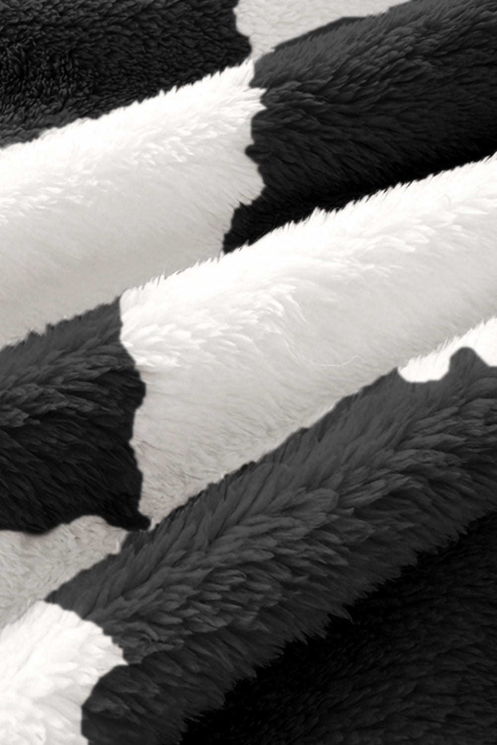 Checkered Fluffy Coral Fleece Blanket