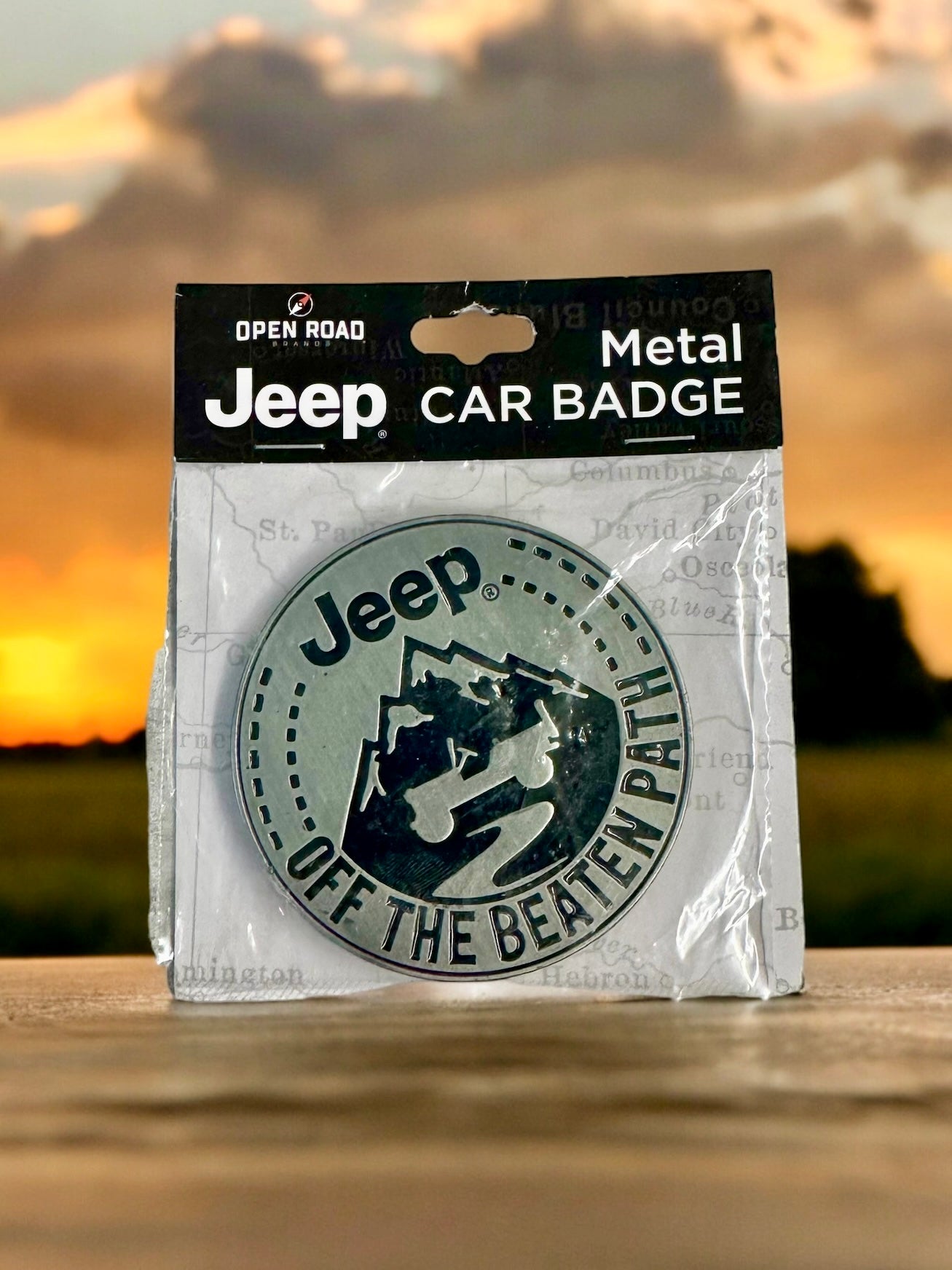 Jeep Metal Car Badge