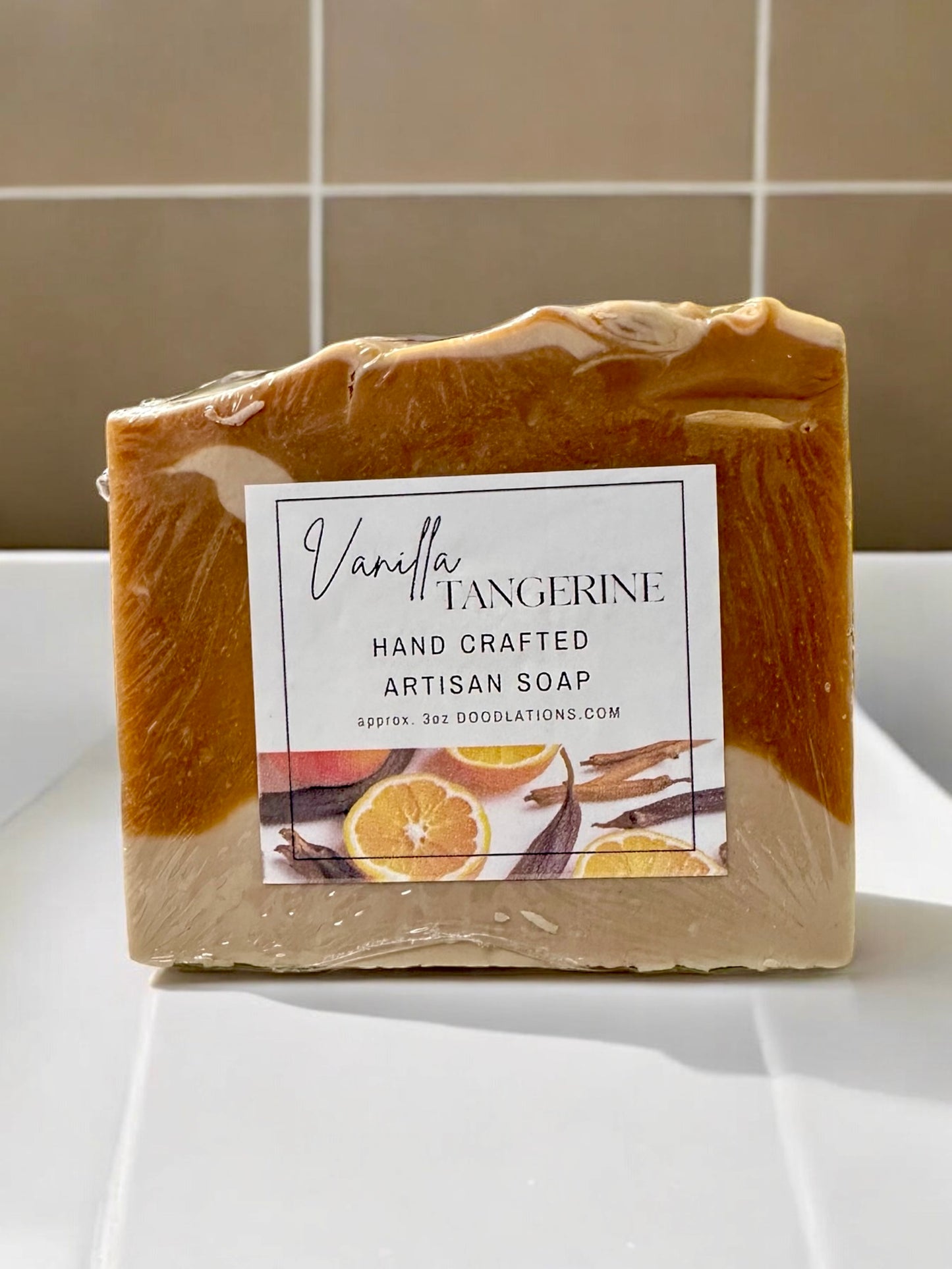 Vanilla Tangerine Handcrafted Artisan Soap