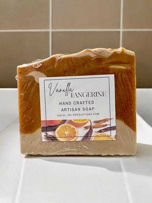 Vanilla Tangerine Handcrafted Artisan Soap