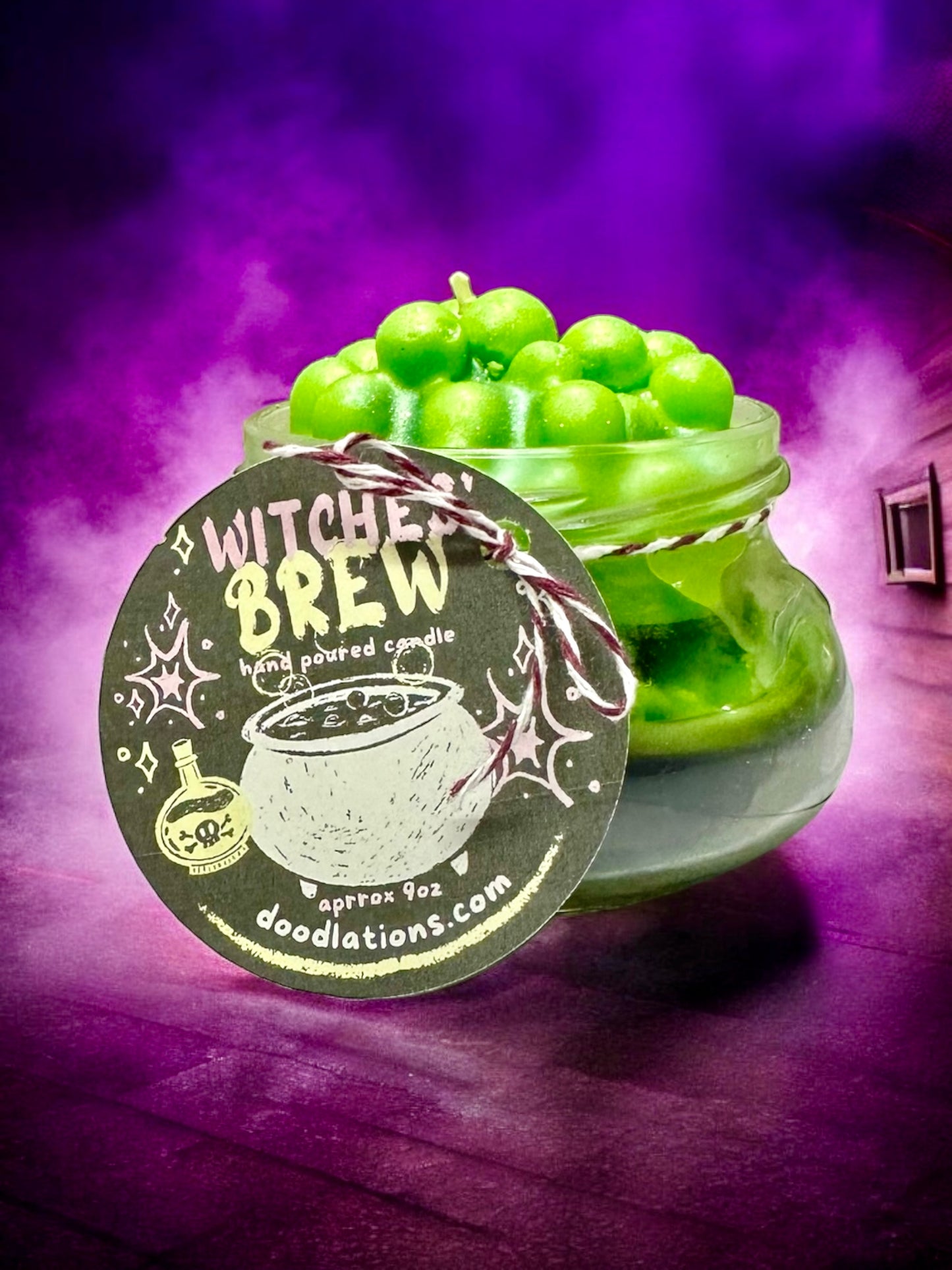 Witches' Brew Cauldron Candle