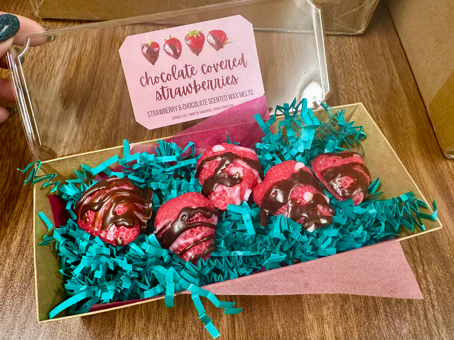 Chocolate Covered Strawberries Wax Melts