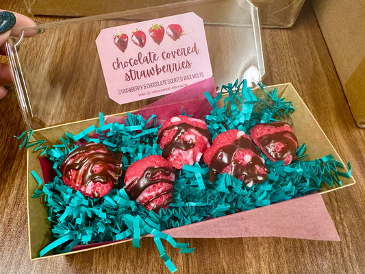 Chocolate Covered Strawberries Wax Melts