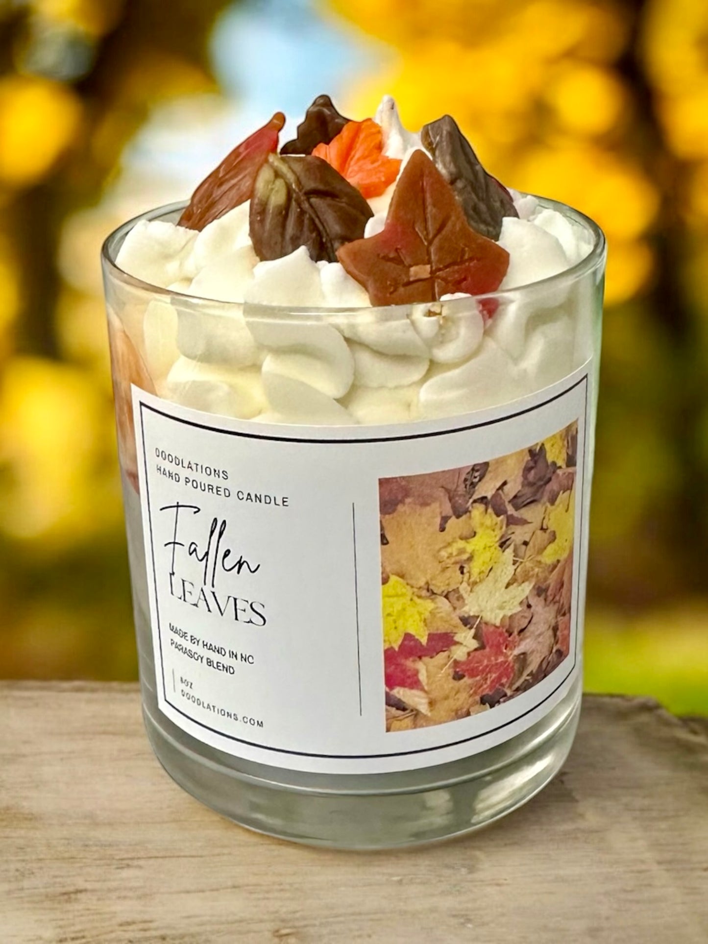 Fallen Leaves Luxury Candle