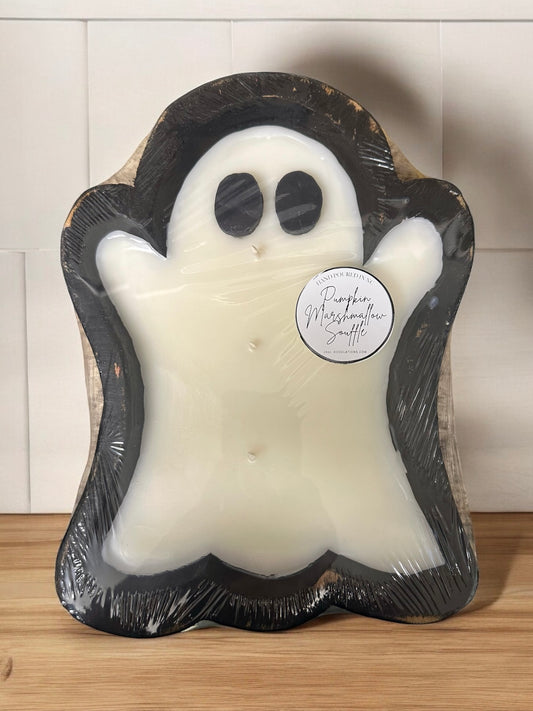 Ghost Dough Bowl Candle