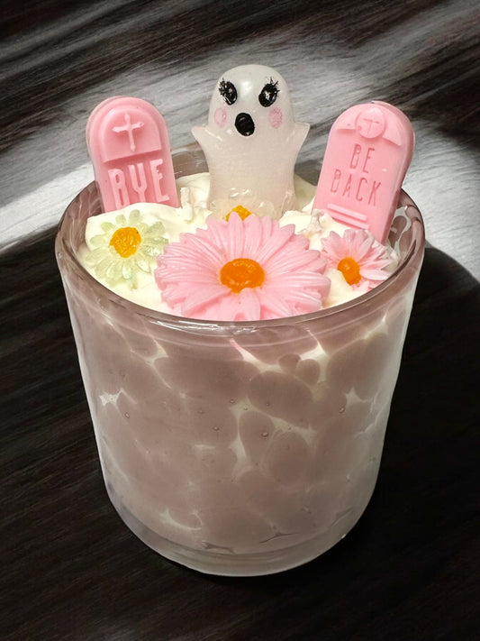 Boo-tiful Graveyard Candle