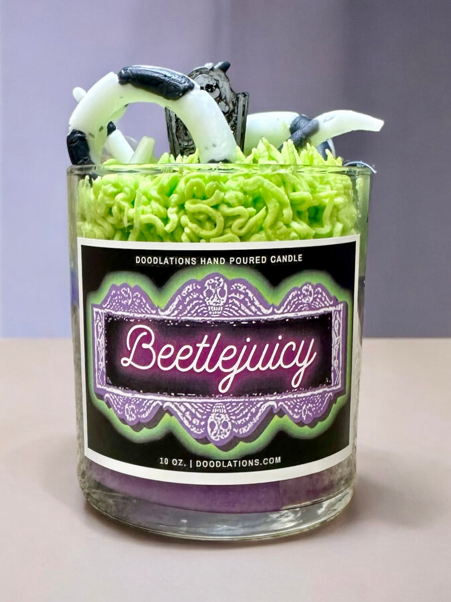 Beetlejuicy Candle