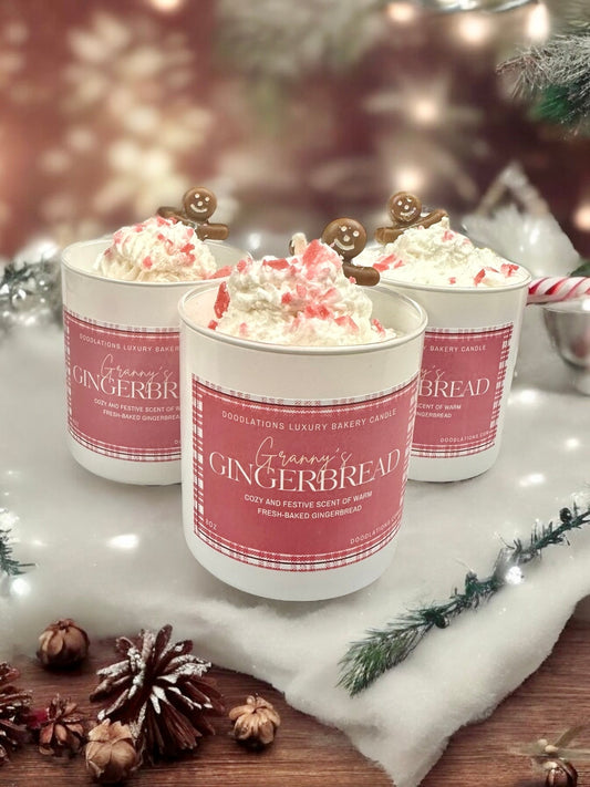 Christmas Gingerbread Luxury Bakery Candle