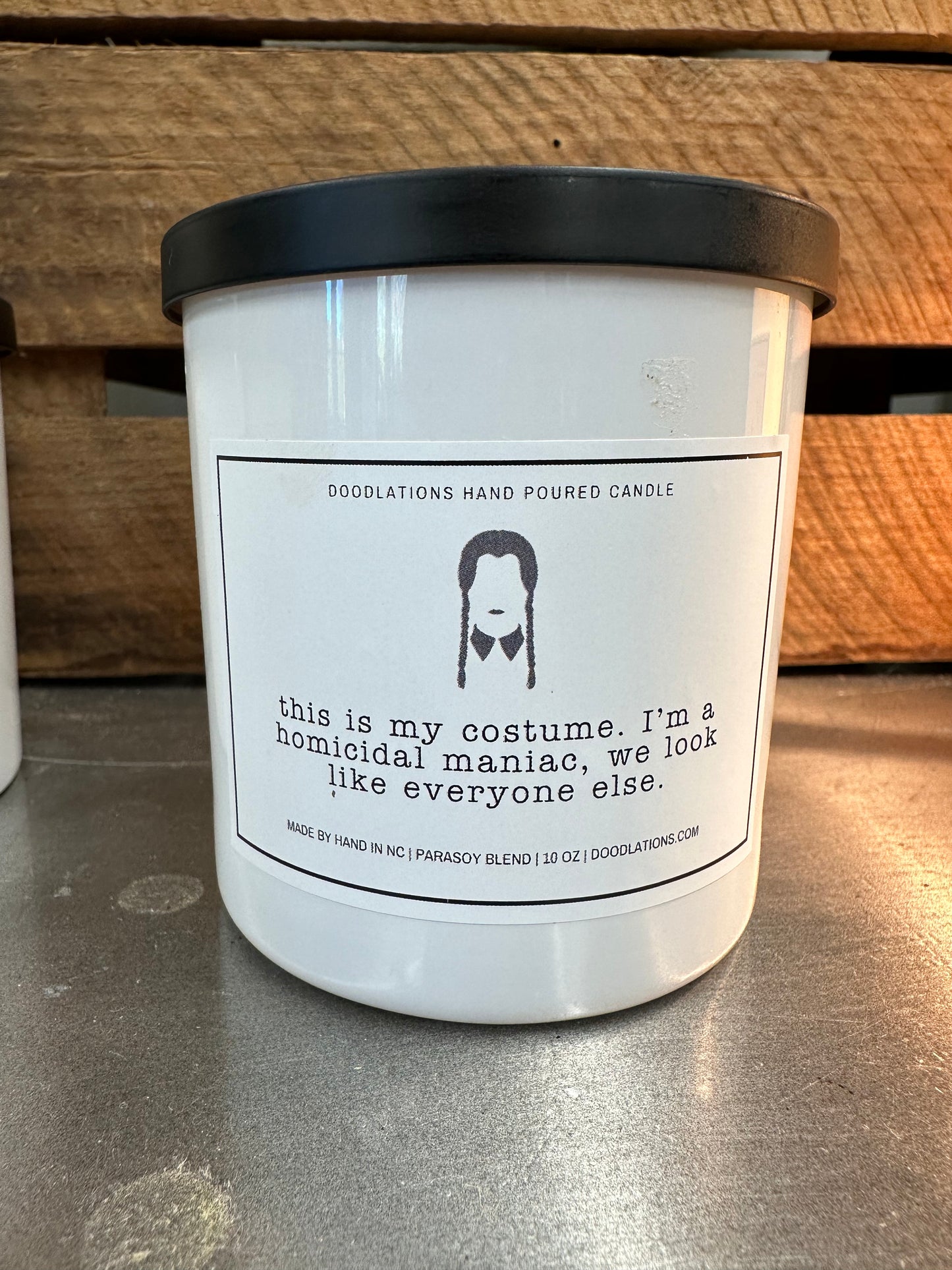 Snarky Halloween Candles