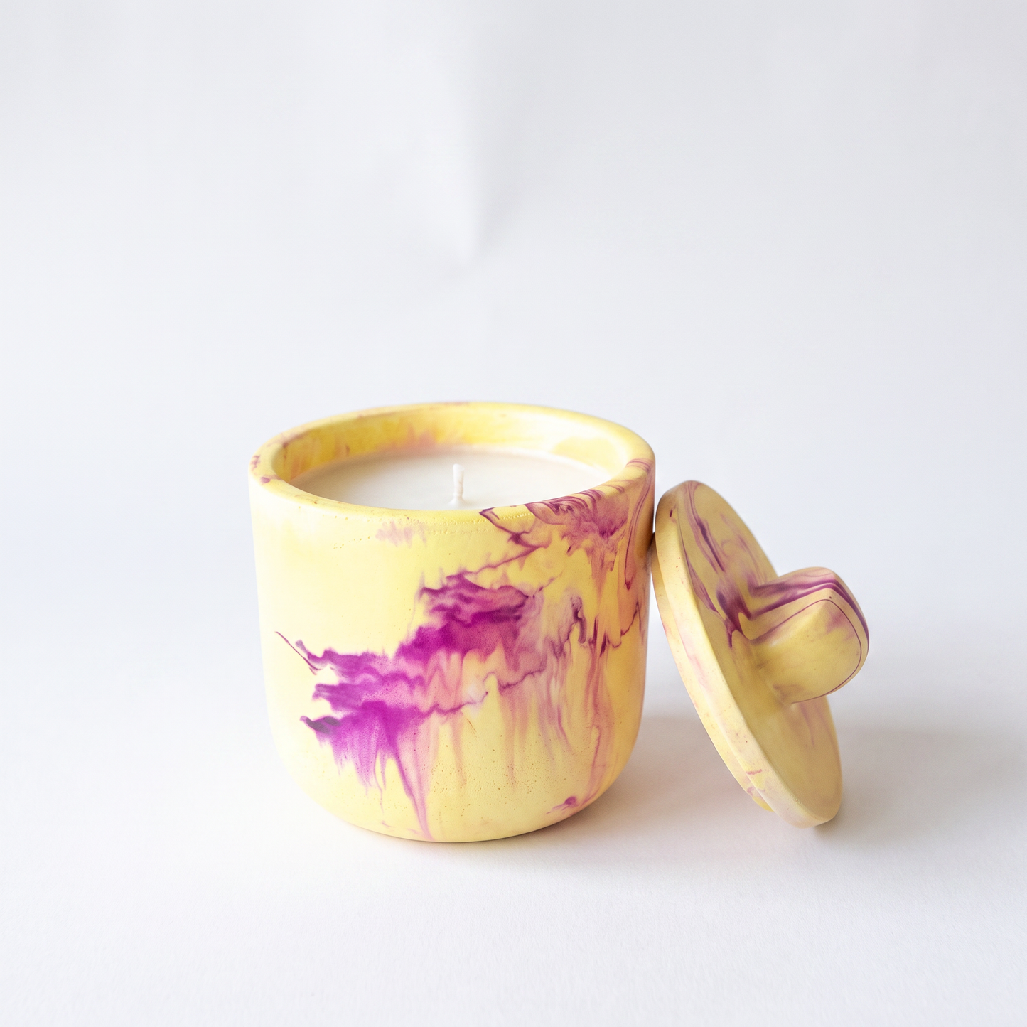 Doodlations Concrete Candle | Blackberry Jam