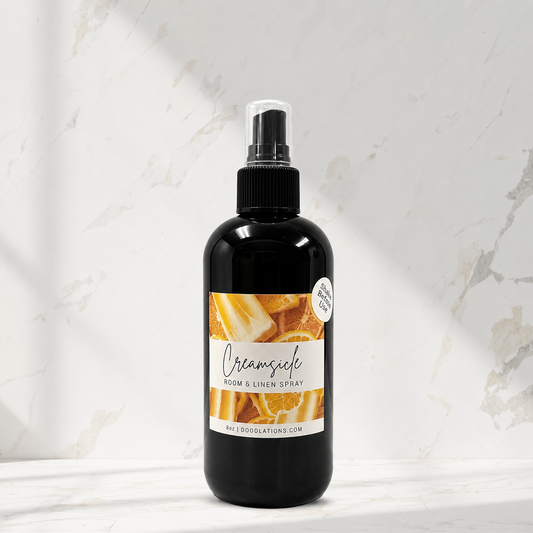 Doodlations Room & Linen Spray | Creamsicle
