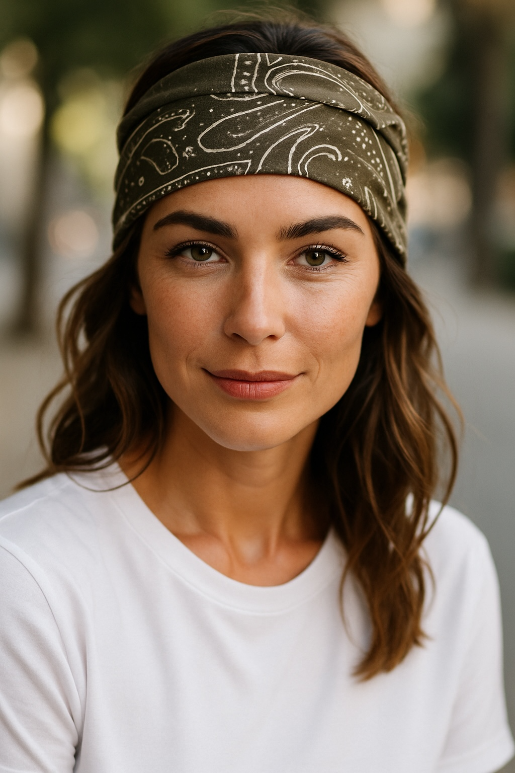 Bandana Bow Headband