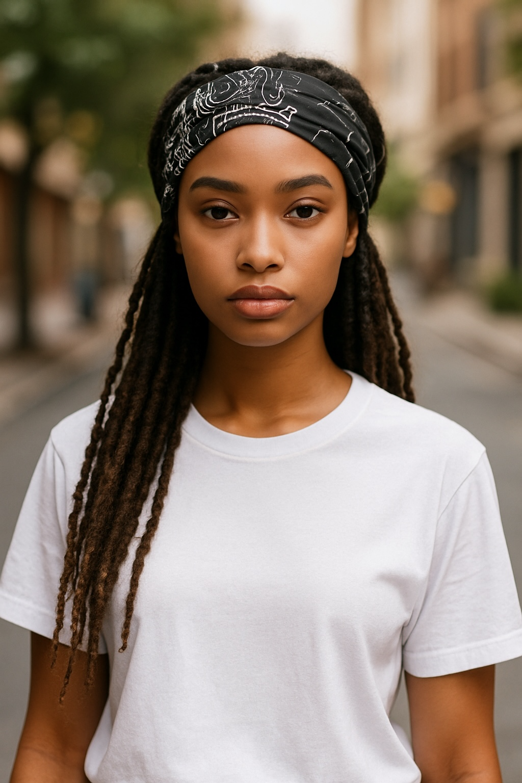 Bandana Bow Headband