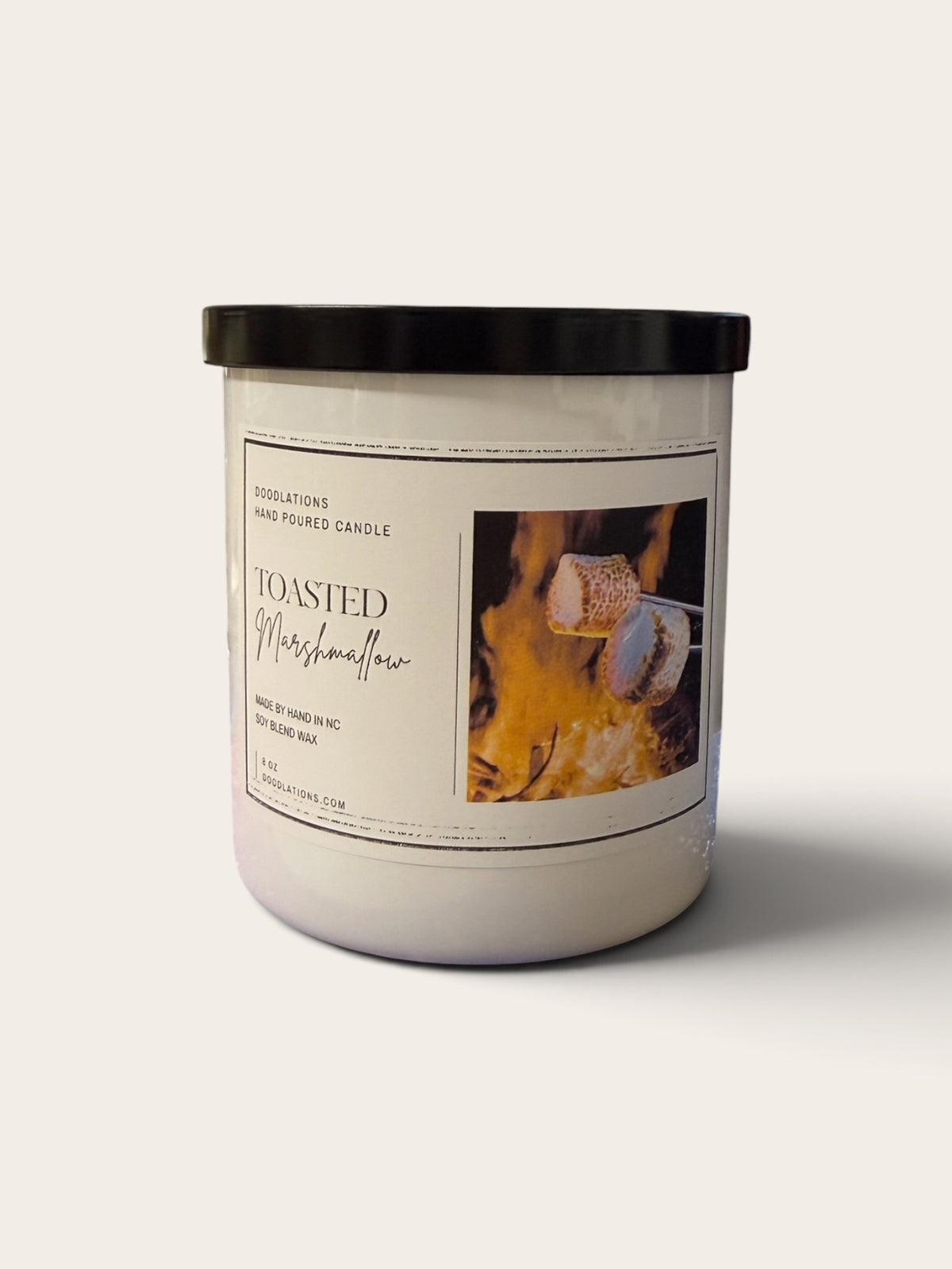 Doodlations Boutique Candle | Toasted Marshmallow