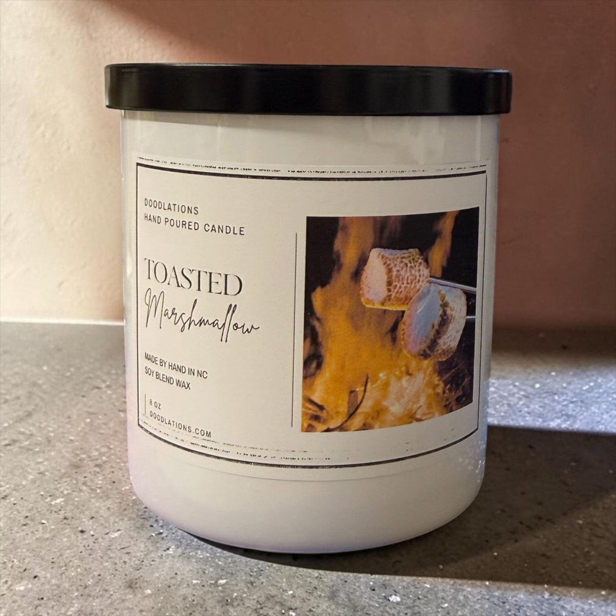 Doodlations Boutique Candle | Toasted Marshmallow
