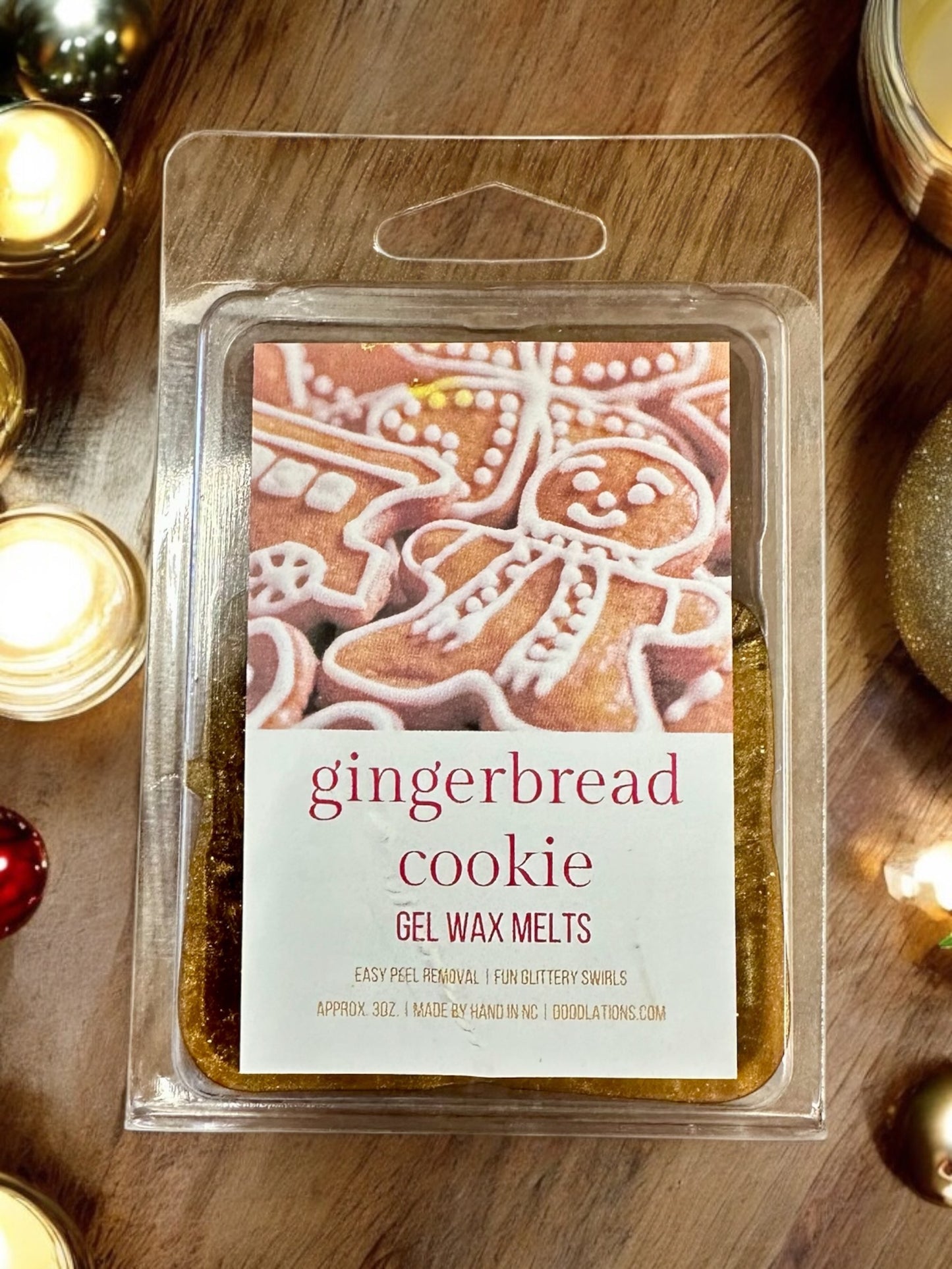 Gel Wax Melts - Gingerbread Cookie