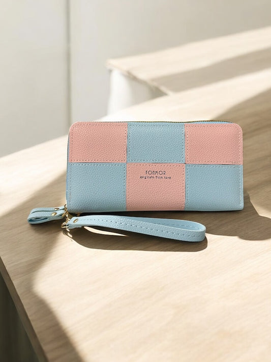 Colorblock Wallet