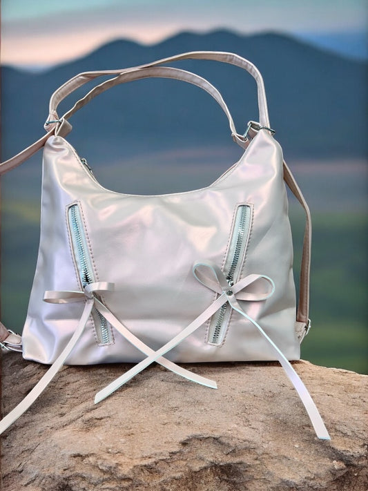 Bow Backpack and Purse