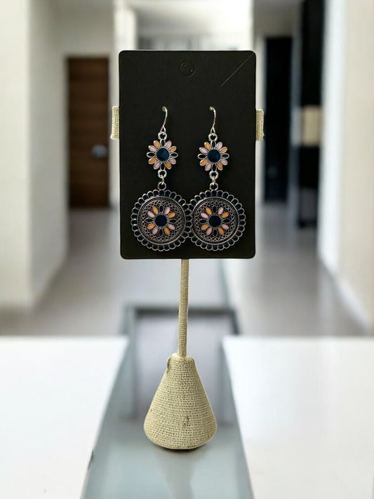 Flower Drop Earrings