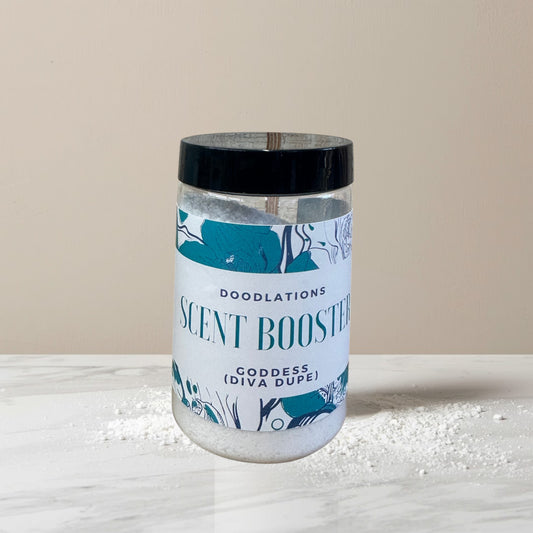 Elevate your laundry routine with Doodlations Laundry Scent Boosters, crafted to deliver long-lasting fragrance and a fresh, luxurious scent experience with every wash. Handmade in small batches, this concentrated scent booster