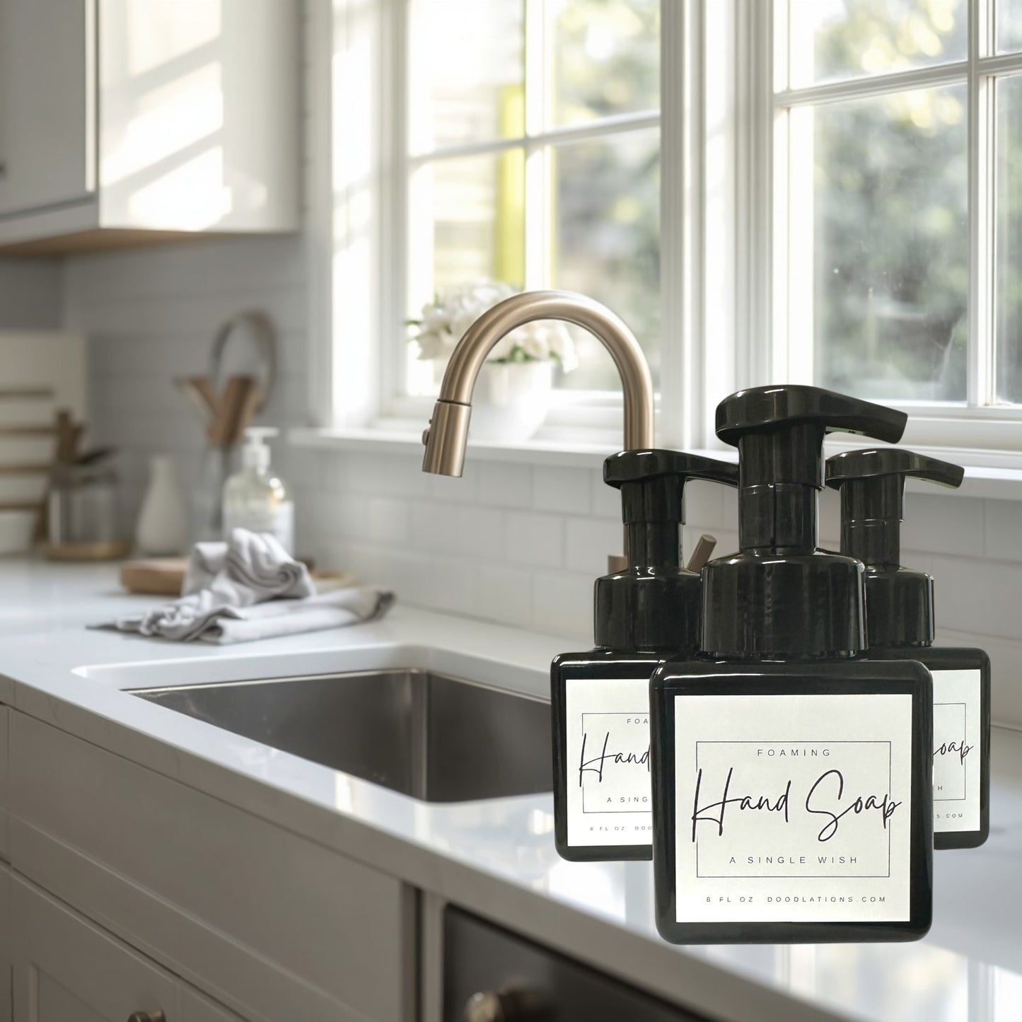 Doodlations Foaming Hand Soap | A Single Wish