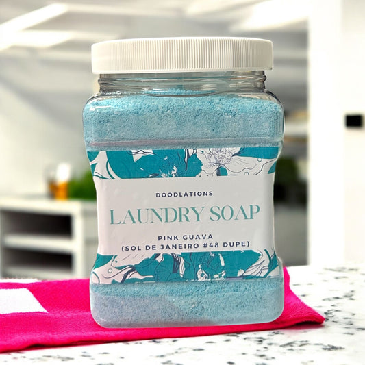 Doodlations Powder Laundry Detergent - Pink Guava