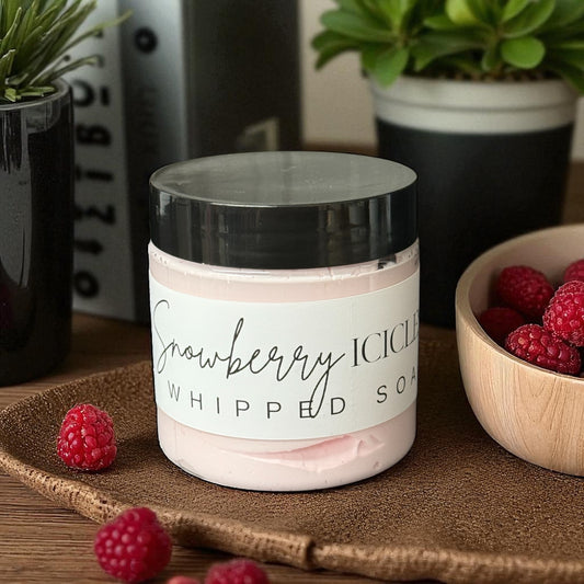 Snowberry Icicles Whipped Soap