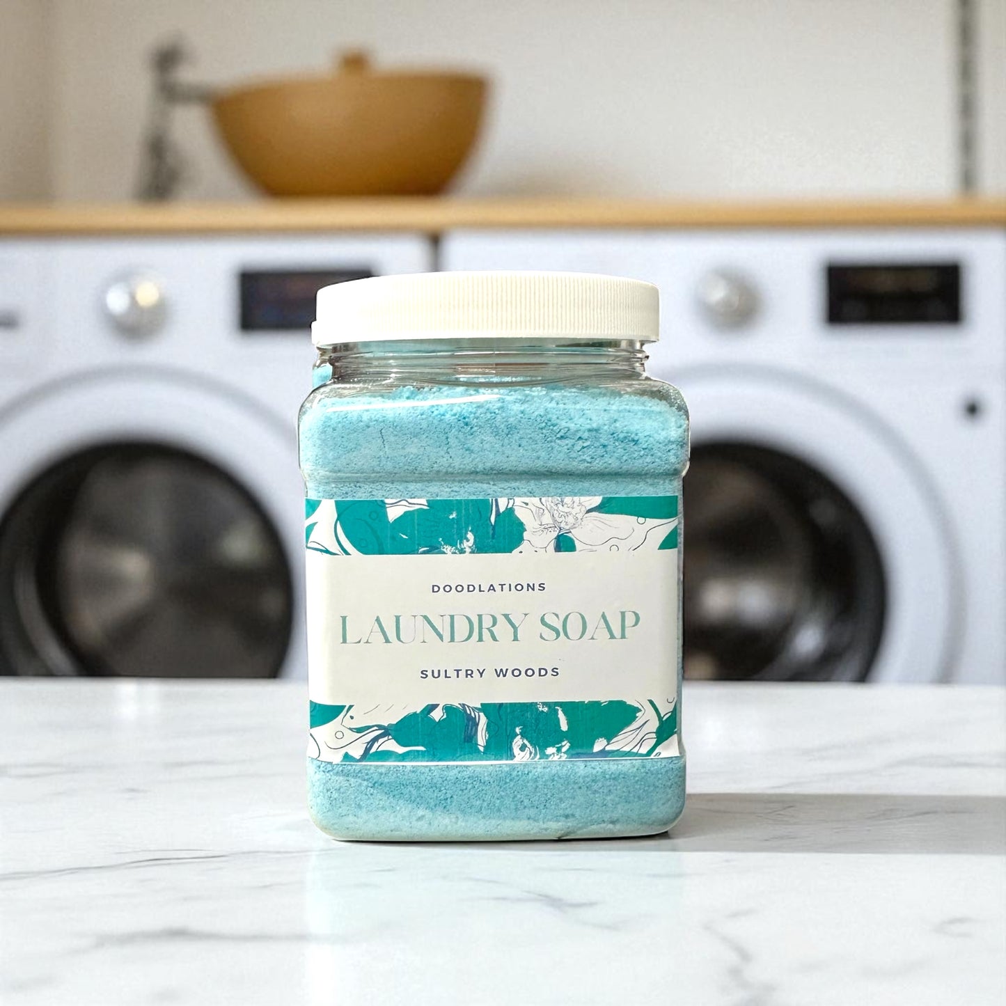 Doodlations Powder Laundry Detergent - Sultry Woods
