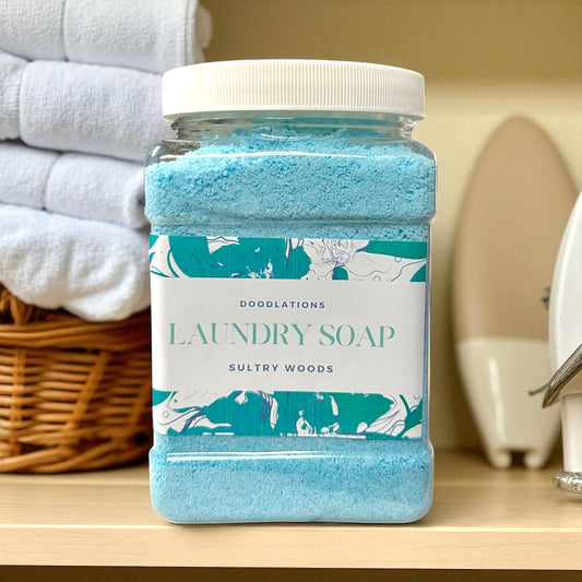 Doodlations Powder Laundry Detergent - Sultry Woods