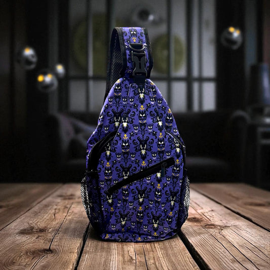 Halloween Purple Sling Bag