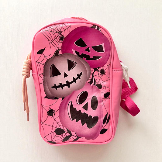 Pink Jack O Lantern Bag