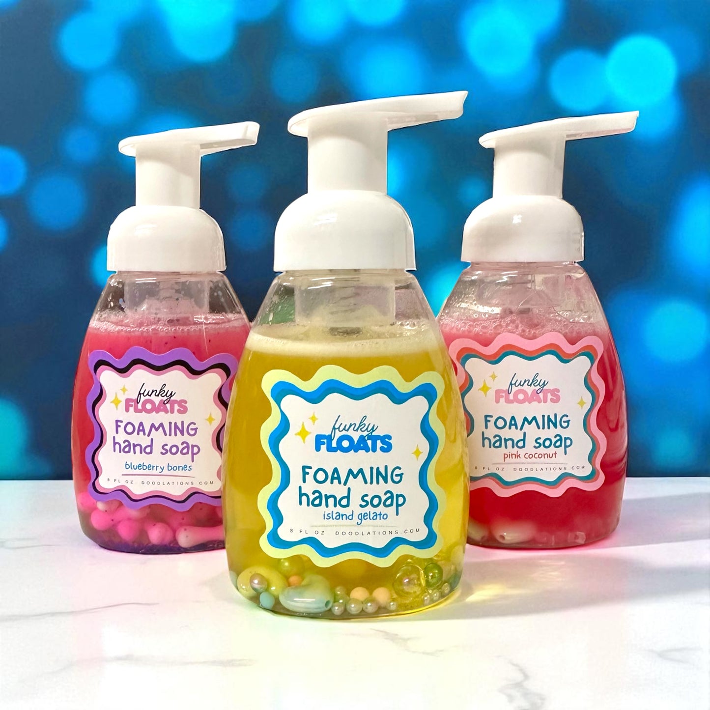 Funky Floats - Pink Coconut Foaming Hand Soap