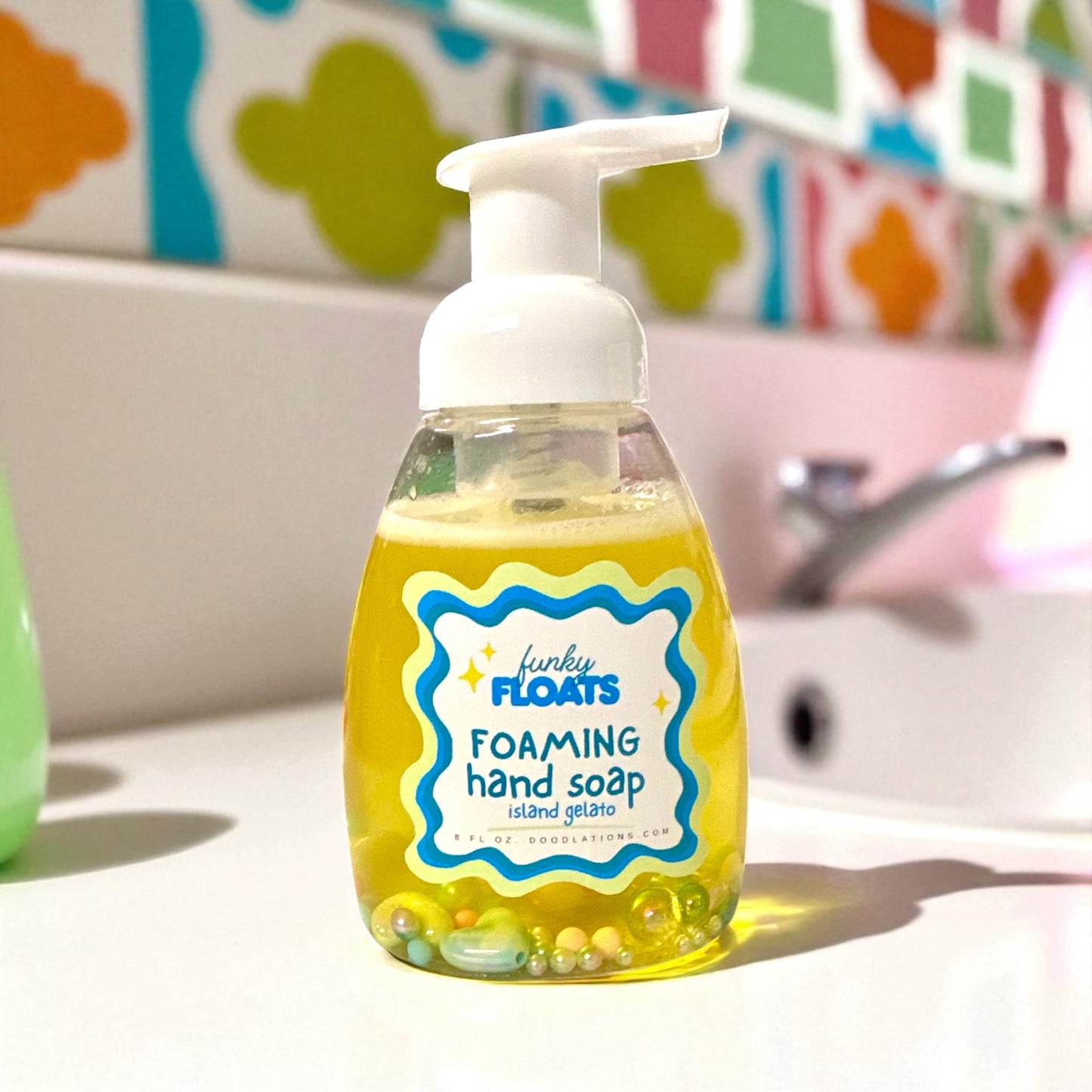 Funky Floats - Pink Coconut Foaming Hand Soap