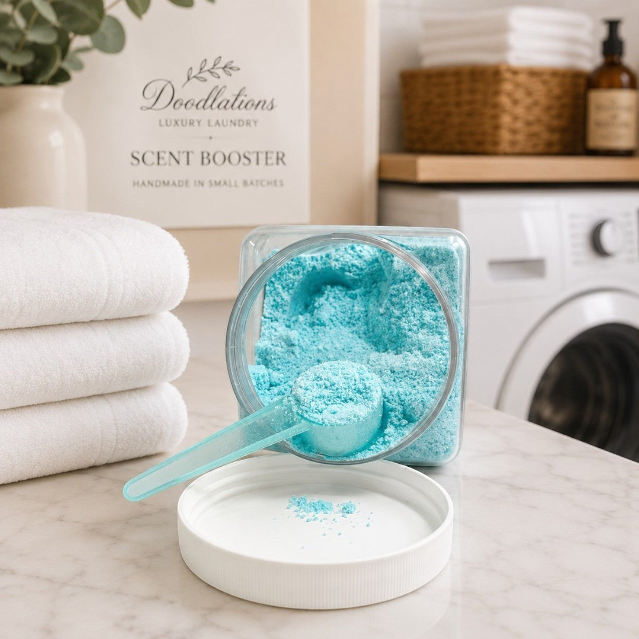 Elevate your laundry routine with Doodlations Laundry Scent Boosters, crafted to deliver long-lasting fragrance and a fresh, luxurious scent experience with every wash. Handmade in small batches, this concentrated scent booster enhances clothes, towels, sheets, and linens with bold fragrance that lasts.

Designed for both HE and standard washing machines, Vampire Blood adds an extra layer of freshness while helping fabrics smell clean, rich, and beautifully scented long after laundry day.