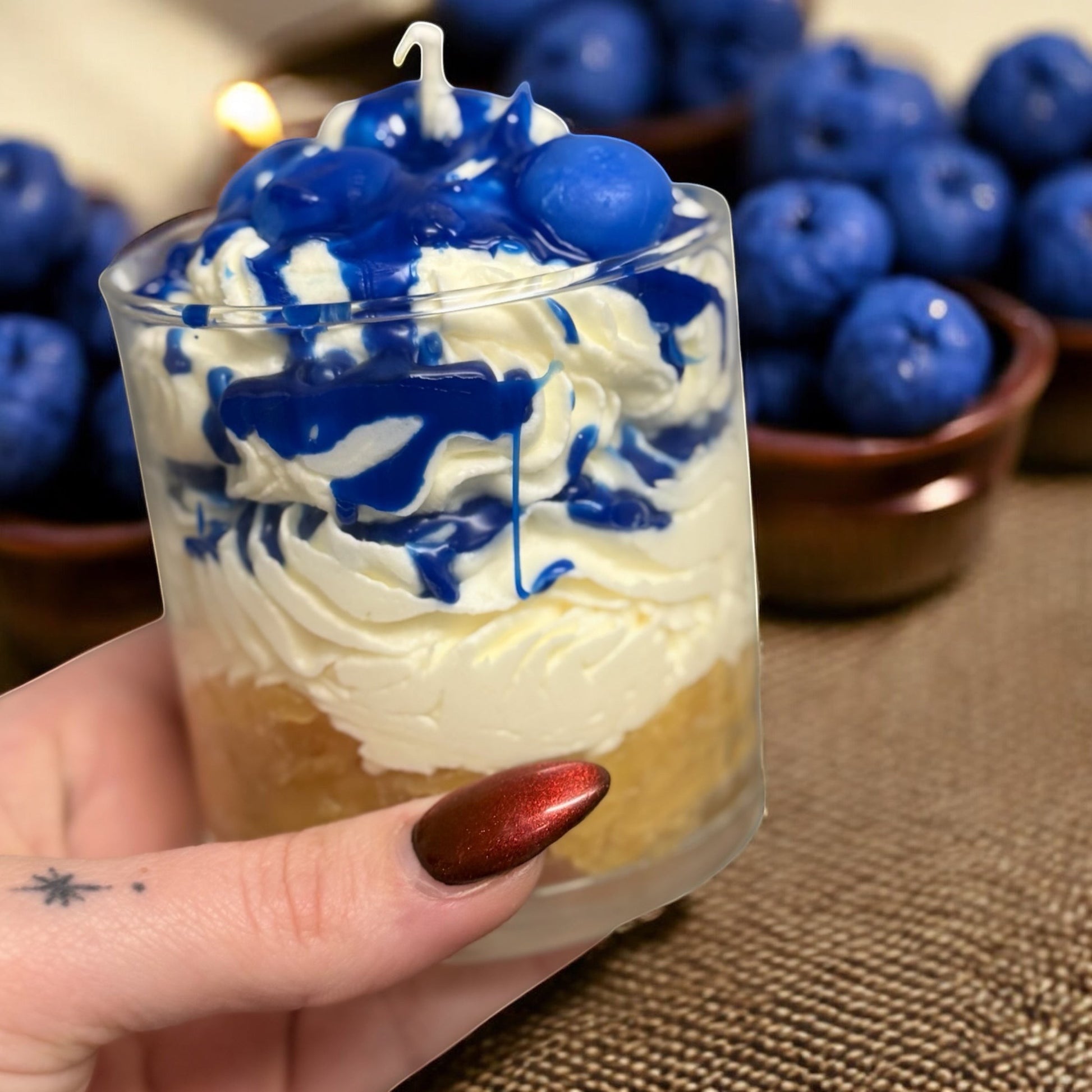 Doolations Boutique Cadles Blueberry Cobbler – Luxury Boutique Candle