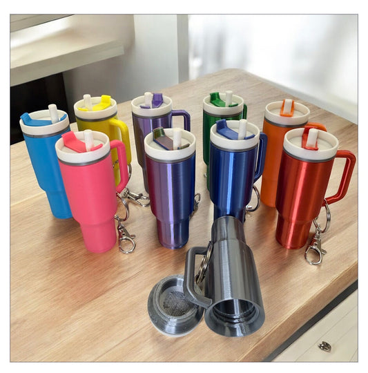 Chapstick Holder Keychains