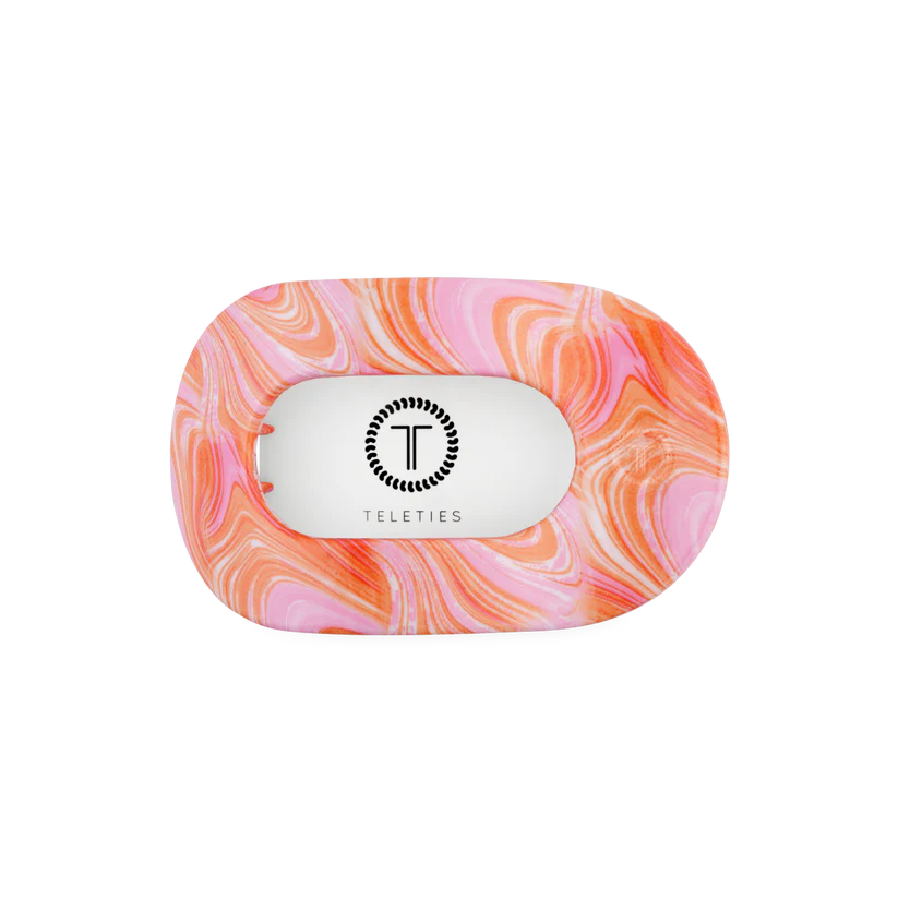 Just Keep Swimming Flat Round Hair Clip